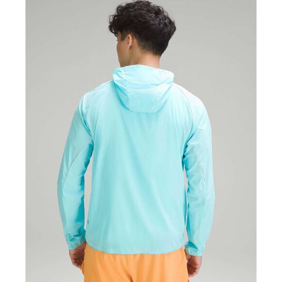 Lululemon Mn's Fast and Free Jacket Cyan Blue ($148) 2XL - Picture 2 of 13